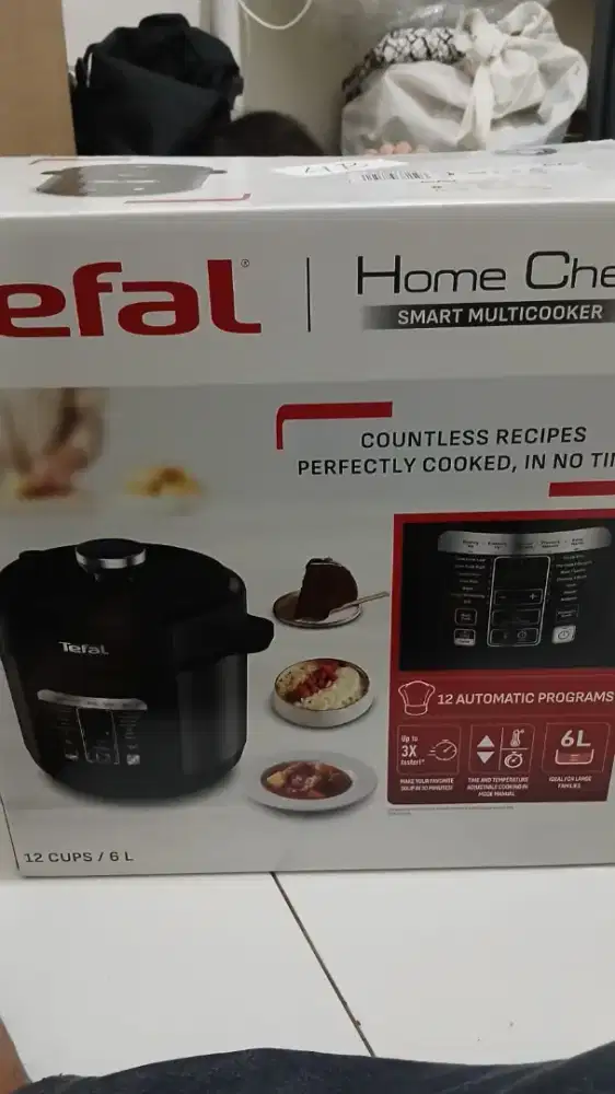 DIJUAL CEPAT! Tefal Multicooker Elektrik LCY601 – Baru 100%