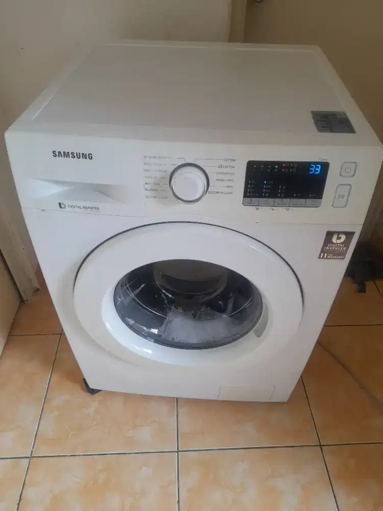 Dijual mesin cuci samsung digital inverter 7kg
