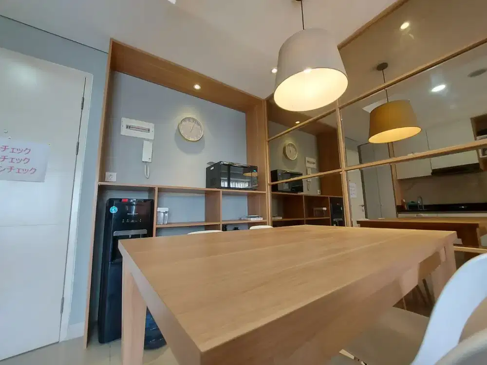 Disewakan Apartemen Trivium Terrace 3br Jadi 2br Bagus Dan Nyaman Hadap Danau