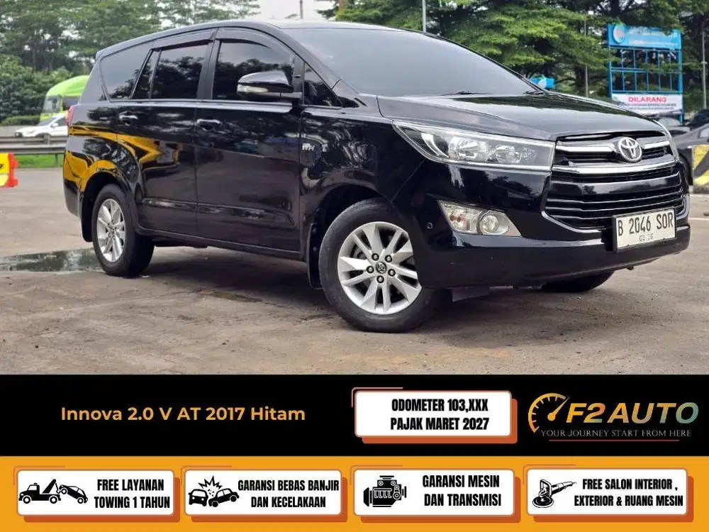 Toyota Innova 2.0 V AT 2017 Hitam