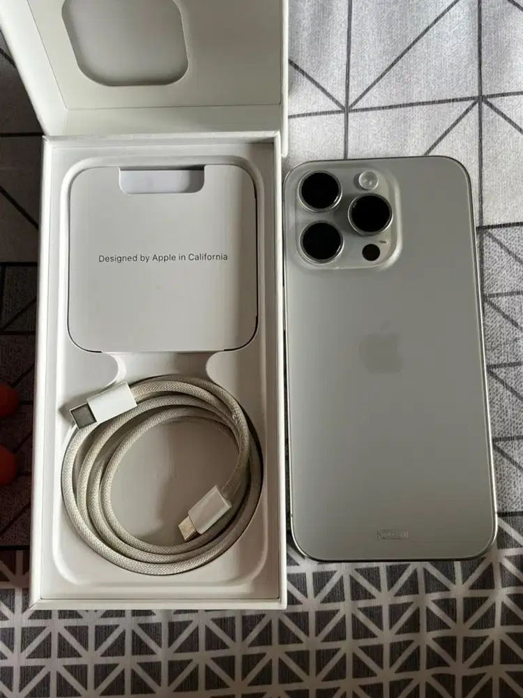 Iphone 15 pro 256gb ibox natural white