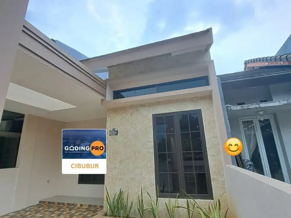 Dijual Rumah Seperti Baru, Siap Huni di The Address Cibubur  Cluster Eksklusif | Lokasi Strategis | Full Renovasi