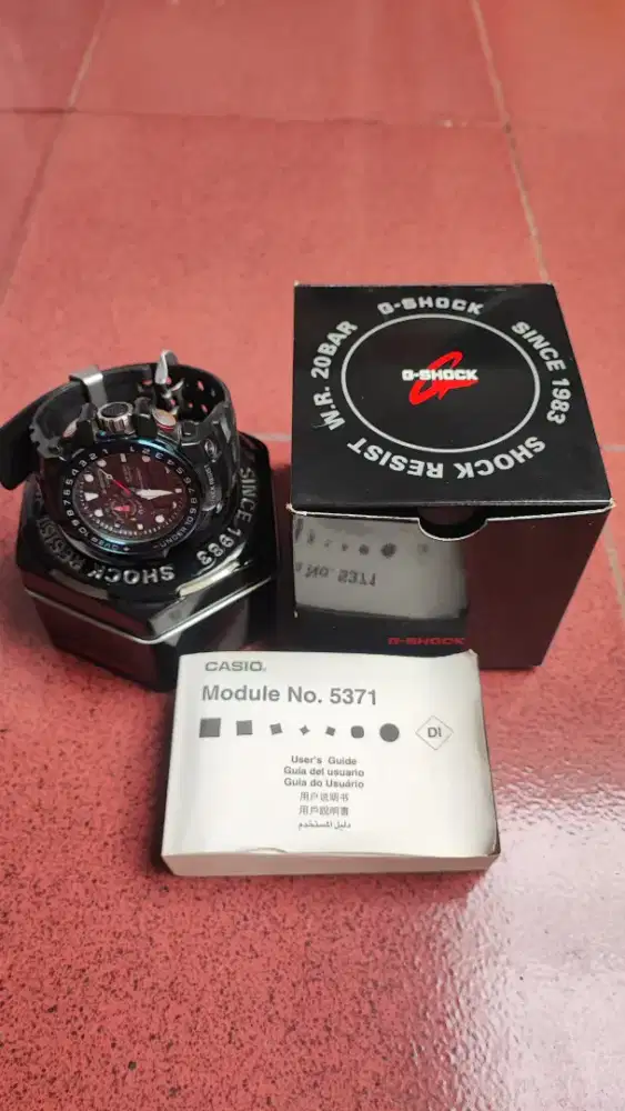 Casio G-Shock GWN 1000B 1BDR