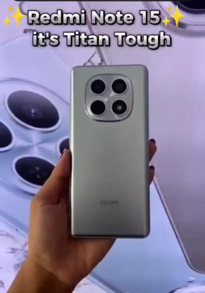 PROMO REDMI NOTE 15 FREE BUDS 6 PLAY & PROTEKSI HUMAN ERROR 1 TAHUN