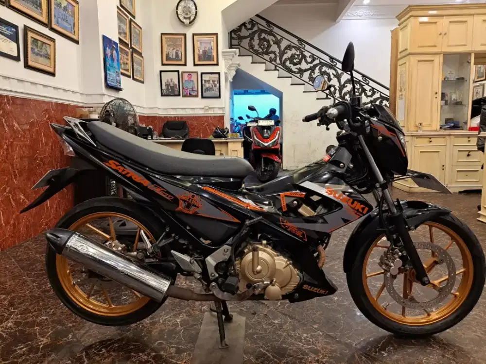 DIJUAL CEPAT SUZUKI SATRIA 150 FU 2014 SURAT LENGKAP PAJAK HIDUP 2026