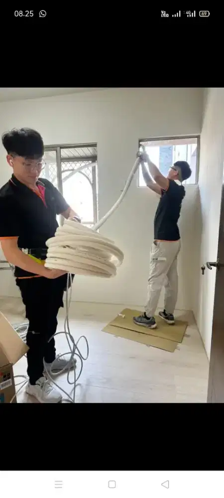 Jasa servis AC kulkas mesin cuci kompa air dll bergaransi