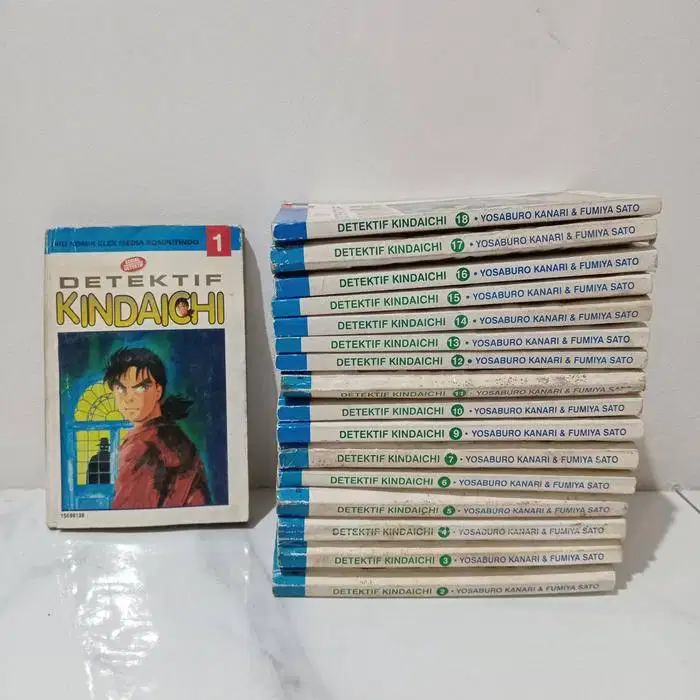Preloved Buku Komik Detektif Kindaichi Vol 1-18 Bekas