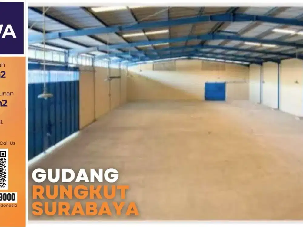 Gudang Strategis Surabaya Selatan Dalam Kawasan SIER – Siap Pakai