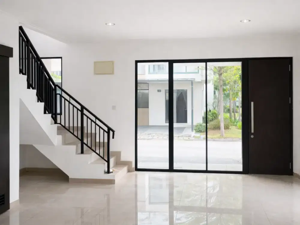 Rumah Hoek Modern 90m² Baltimore PIK2 Ada Taman Samping