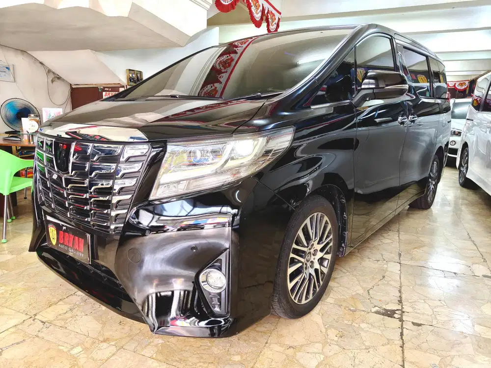 KM42rb TOYOTA ALPHARD G ATPM 2016 / 2017 HITAM