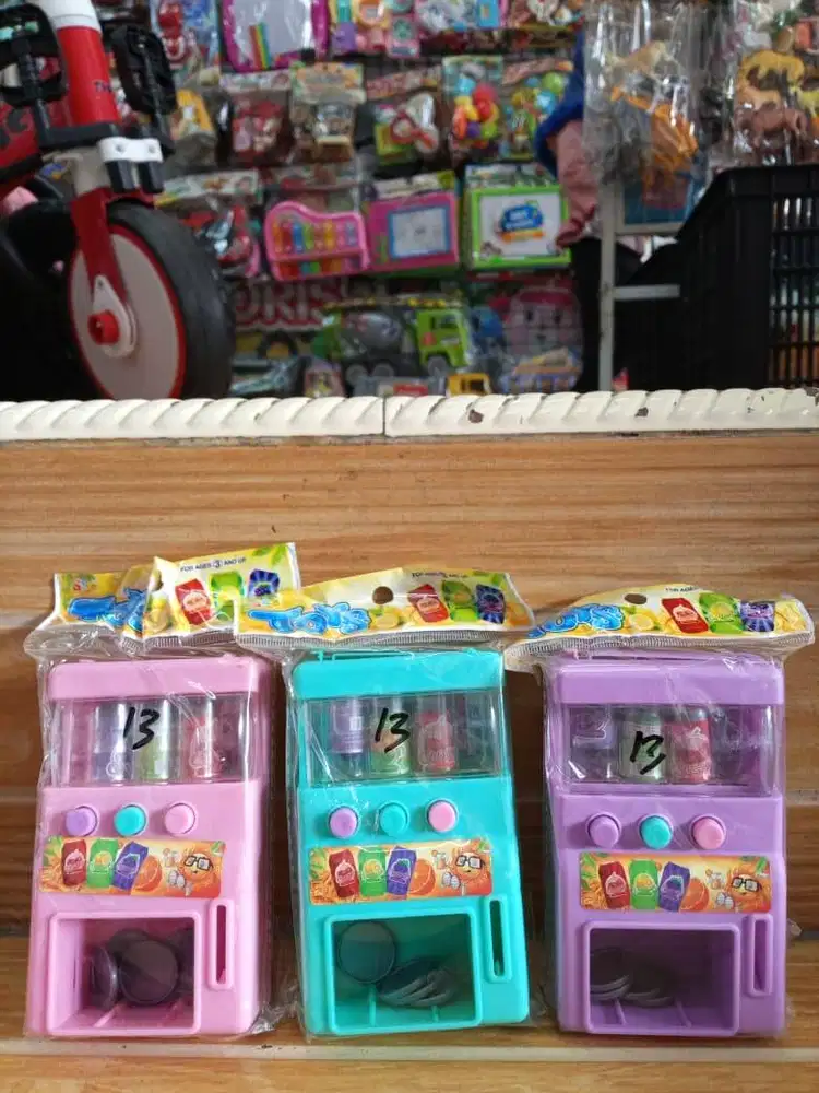 mainan anak mesin minuman