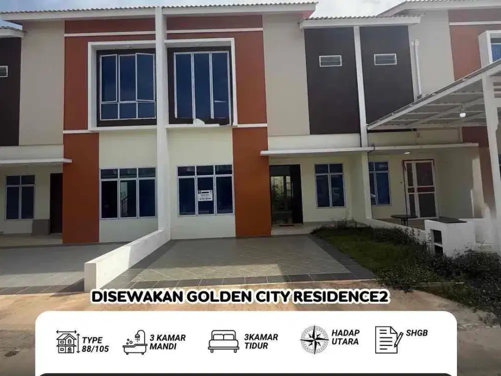 Disewaka rumah golden city residence 2 bengkong