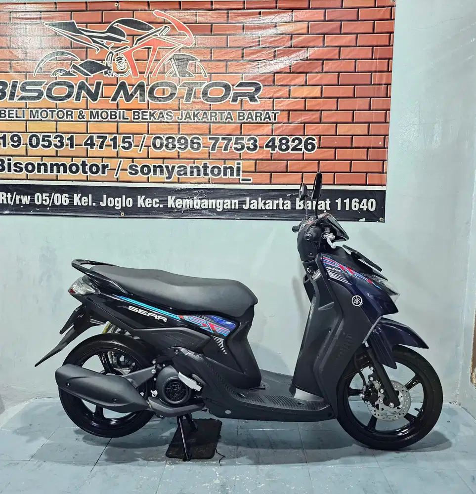 MEWAH! YAMAHA MIO GEAR 125 LED TAHUN 2024 UNGU HITAM