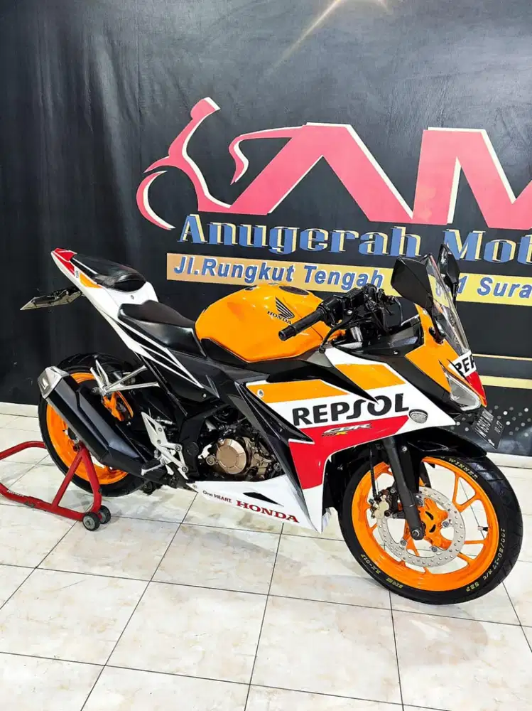 Honda CBR 150 R Facelift repsol series TH 2017 super keren