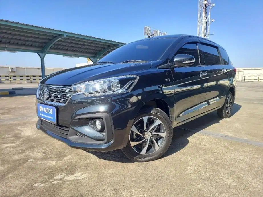 DP MURAH Suzuki Ertiga 1.5 Hybrid GX Bensin-AT 2022 Hitam CUBMD