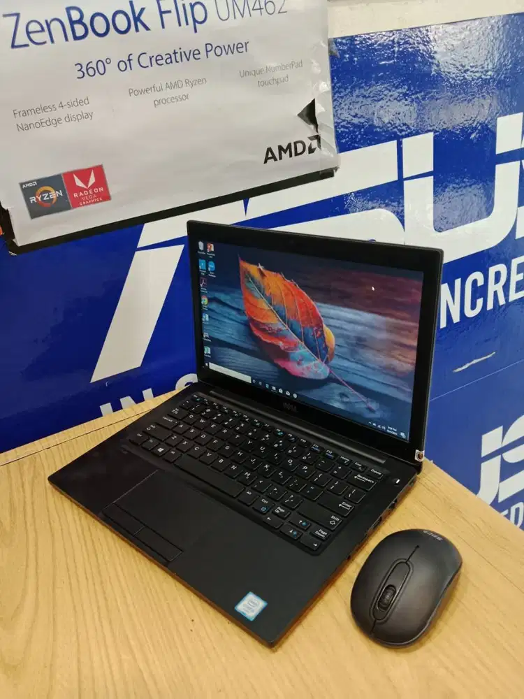 DIJUAL ULTRABOOK DELL 7280 CORE i5 RAM 8GB SSD 256GB SIAP PAKAI