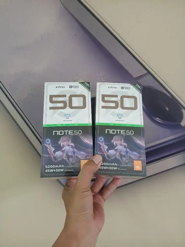 Berminat silahkan WA Infinix Note 50 8+8/256 Garansi resmi 1thn