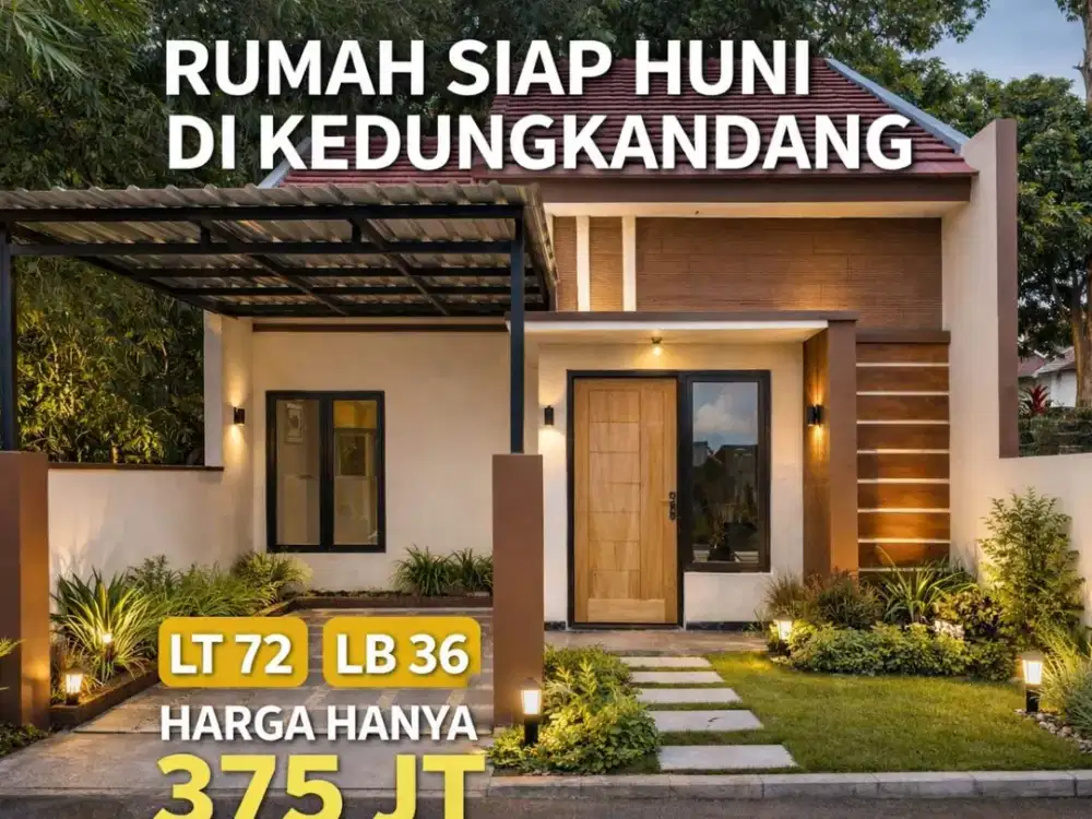 Dijual rumah siap huni di kawasan strategis dekat GOR Ken Arok, Malang