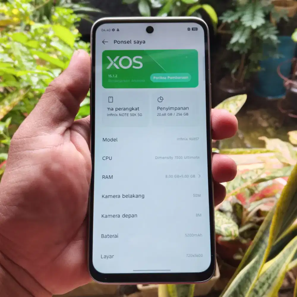 INFINIX NOTE 50x 5G 8/256GB