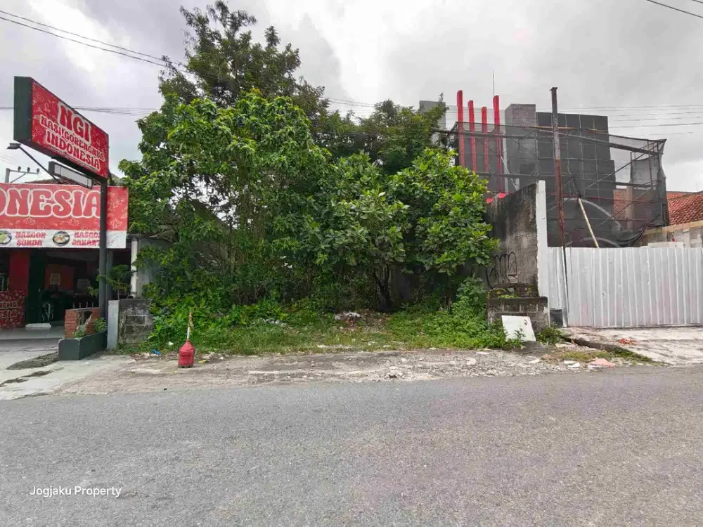 Tanah strategis pinggir jalan Wahid Hasyim Seturan dekat UPN & YKPN
