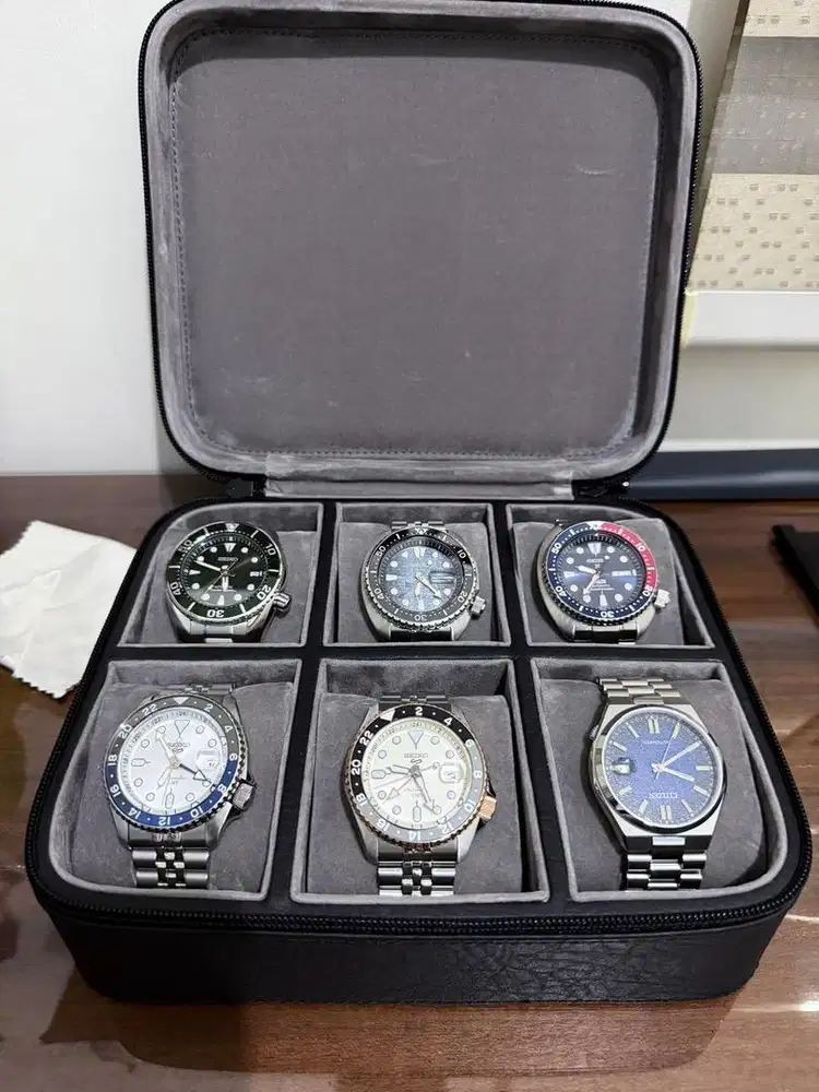 JAM TANGAN SEIKO ORIGINAL PRELOVE MULUS 99% KOLEKSI PRIBADI