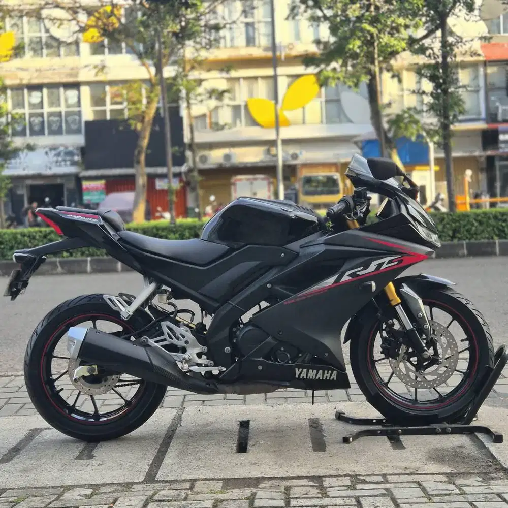 KEREN ABIS! YAMAHA R15 V3 2020 HITAM LOW KM PAJAK HIDUP NO MINUS