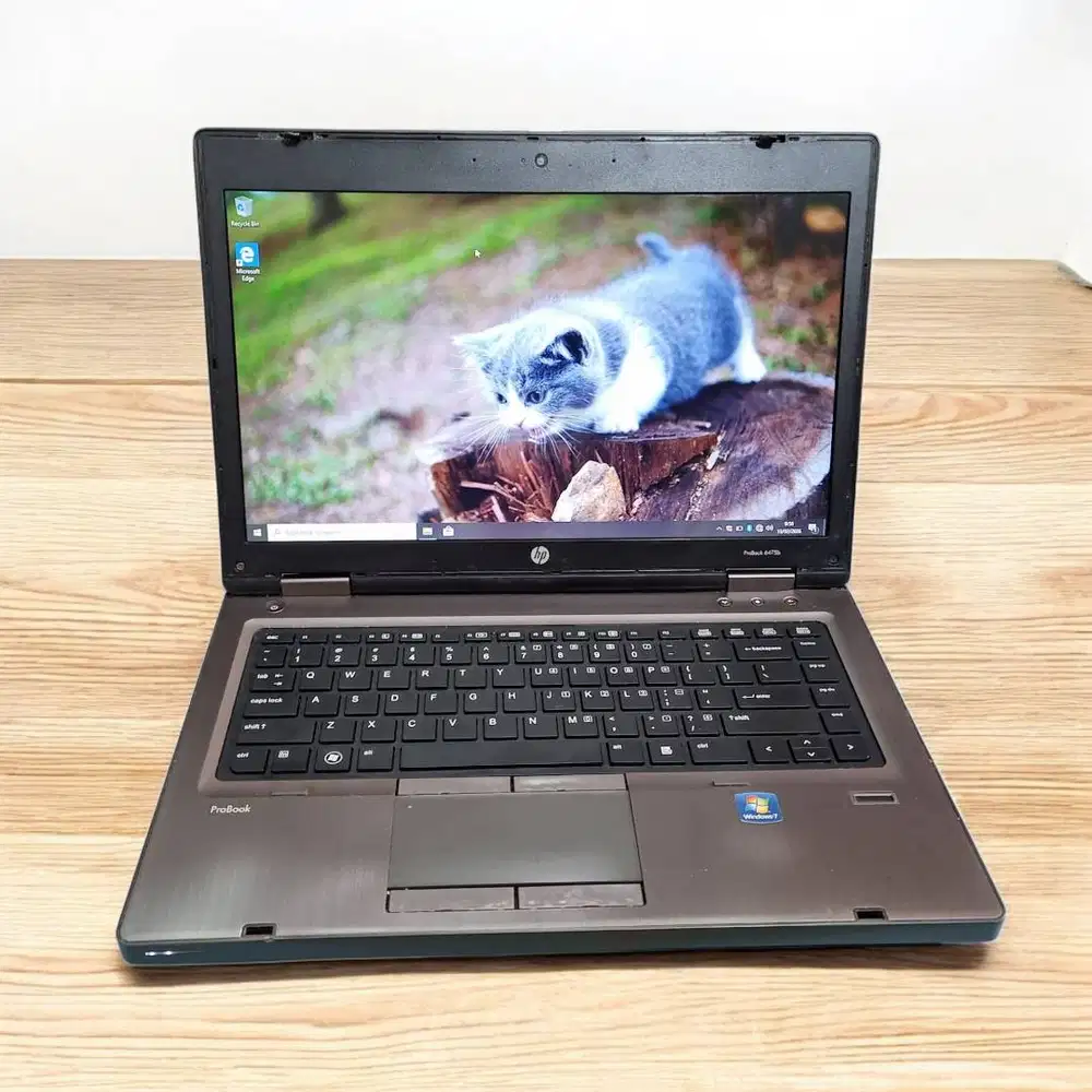 Laptop HP Probook 6475B siap pakai windows 10 pro ori bawa'an