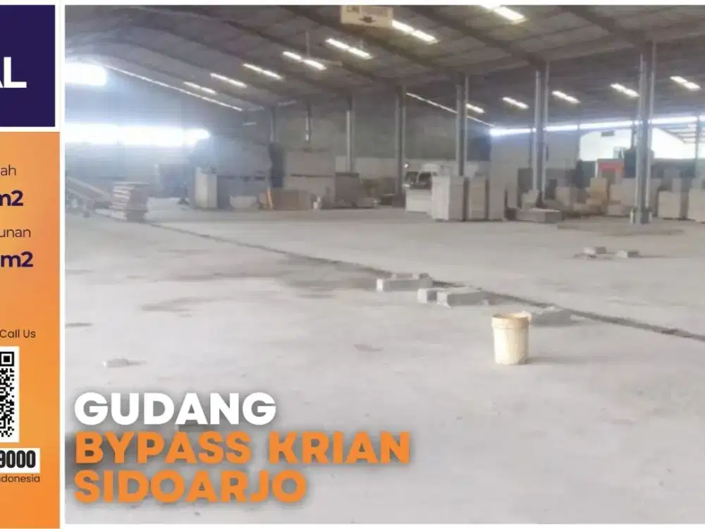 Dijual Pabrik & Gudang Industri 4,9 Hektar Bypass Krian Sidoarjo – SHM, Langka di Pasar