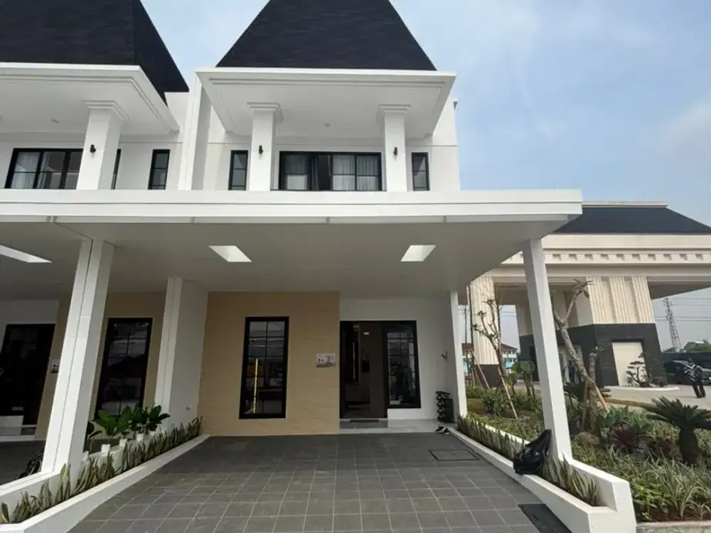 Dijual Rumah Jakasampurna Cluster Roma Luas 110M2 Kamar 3 Carpot 2 Fasilitas Clubhouse Shophouse Modern Market Playground Thematic Garden bisa KPR