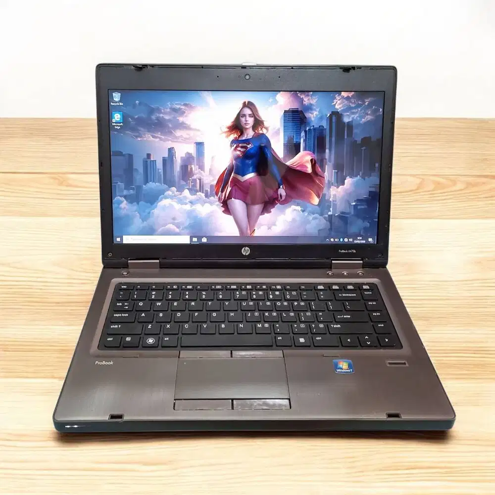 Laptop HP Probook 6475B siap pakai windows 10 pro ori bawa'an