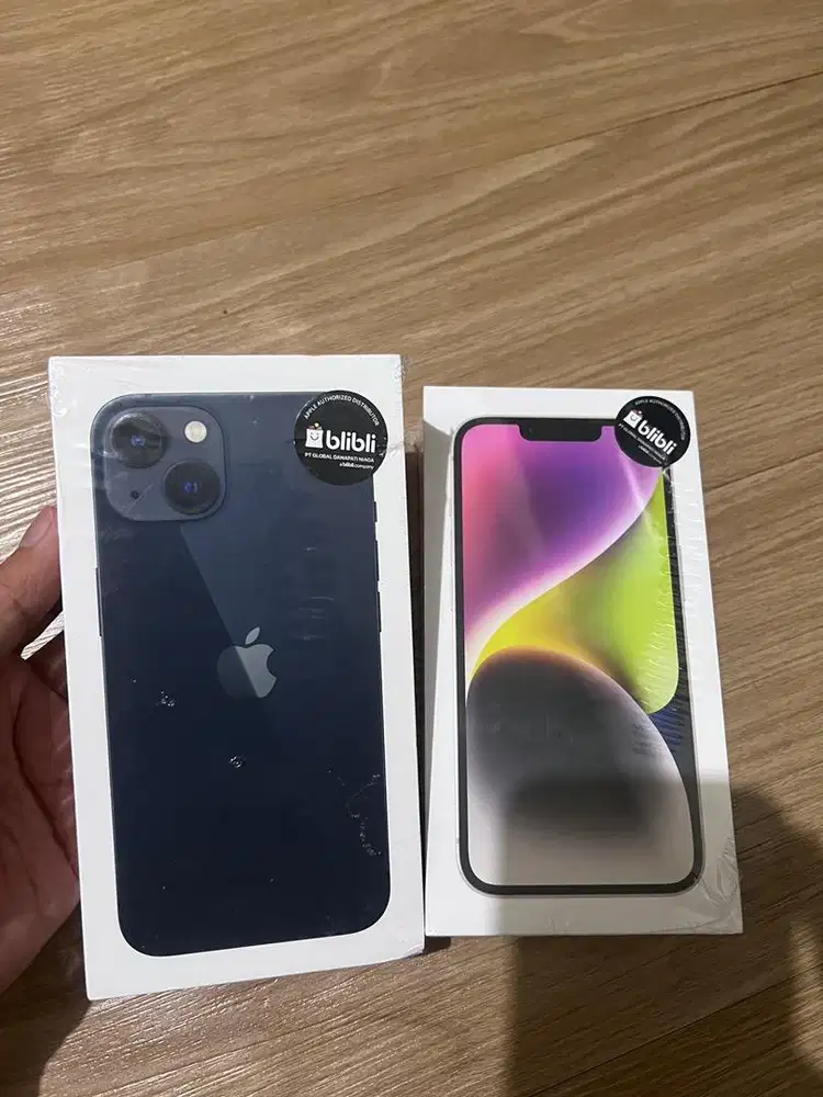 iPhone 13 & 14 128 NEW Resmi