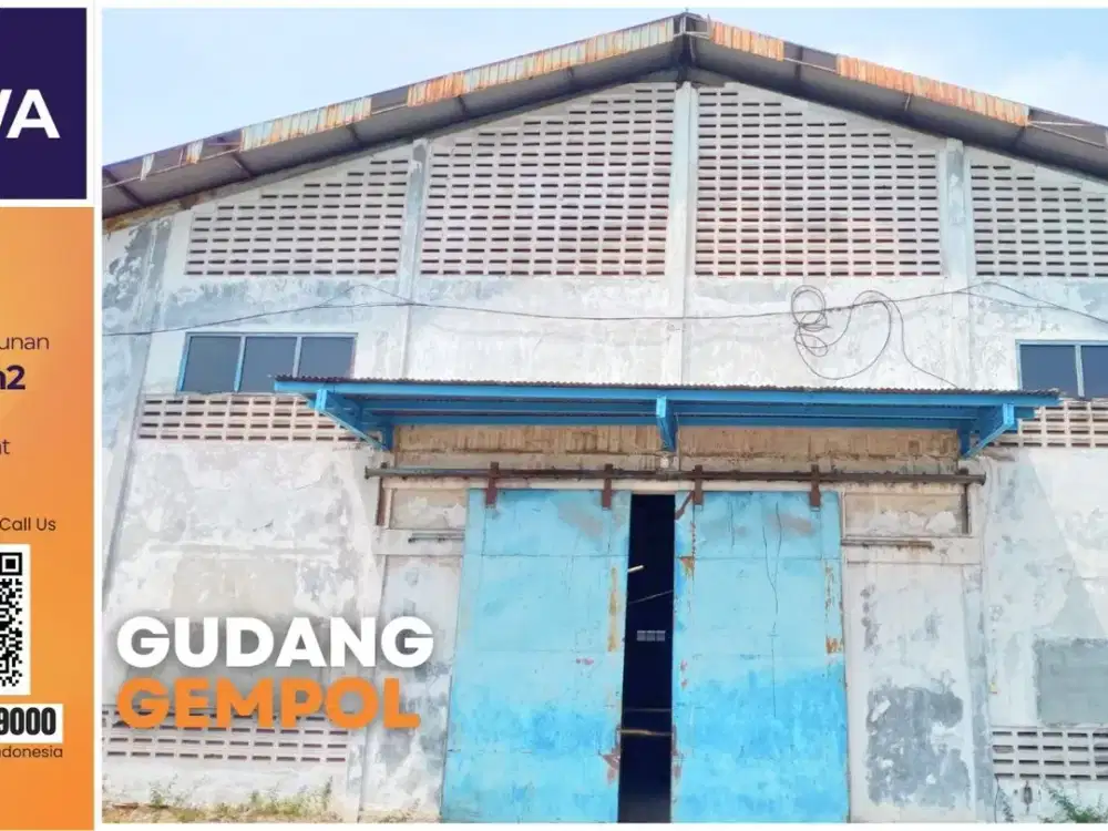Disewakan Gudang Industri 8.314 m² di Kawasan Kejapanan Gempol Pasuruan Sidoarjo– The EdGe