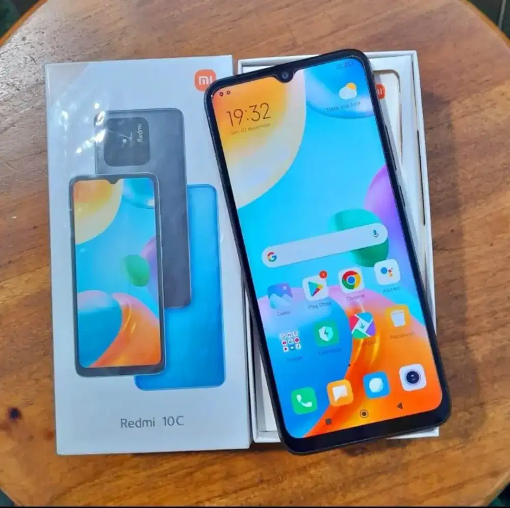 Redmi 10C Fullset Normal ex Ortu