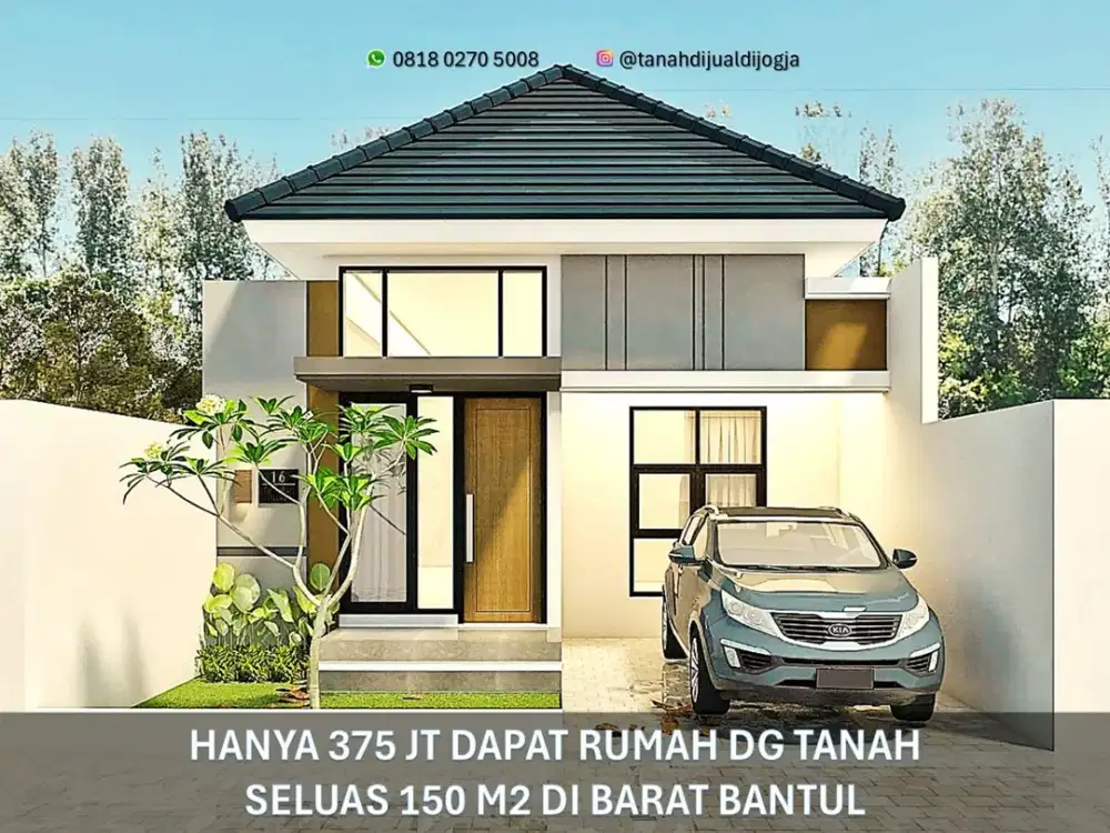 Dijual Rumah Barat Bantul Kota di Kalakijo Guwosari Proses Bangun