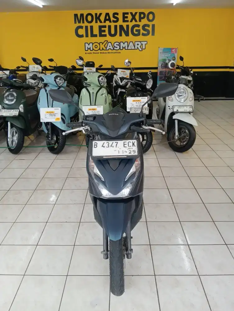 Dijual motor Honda Beat dlx smart key 2024