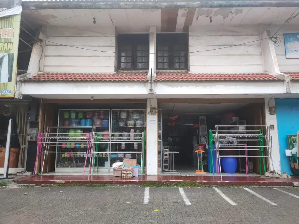 Jual Murah 2 Ruko Rendeng Strategis Ramai SHM Mainroad Jl Purwakarta, Antapani, Bandung