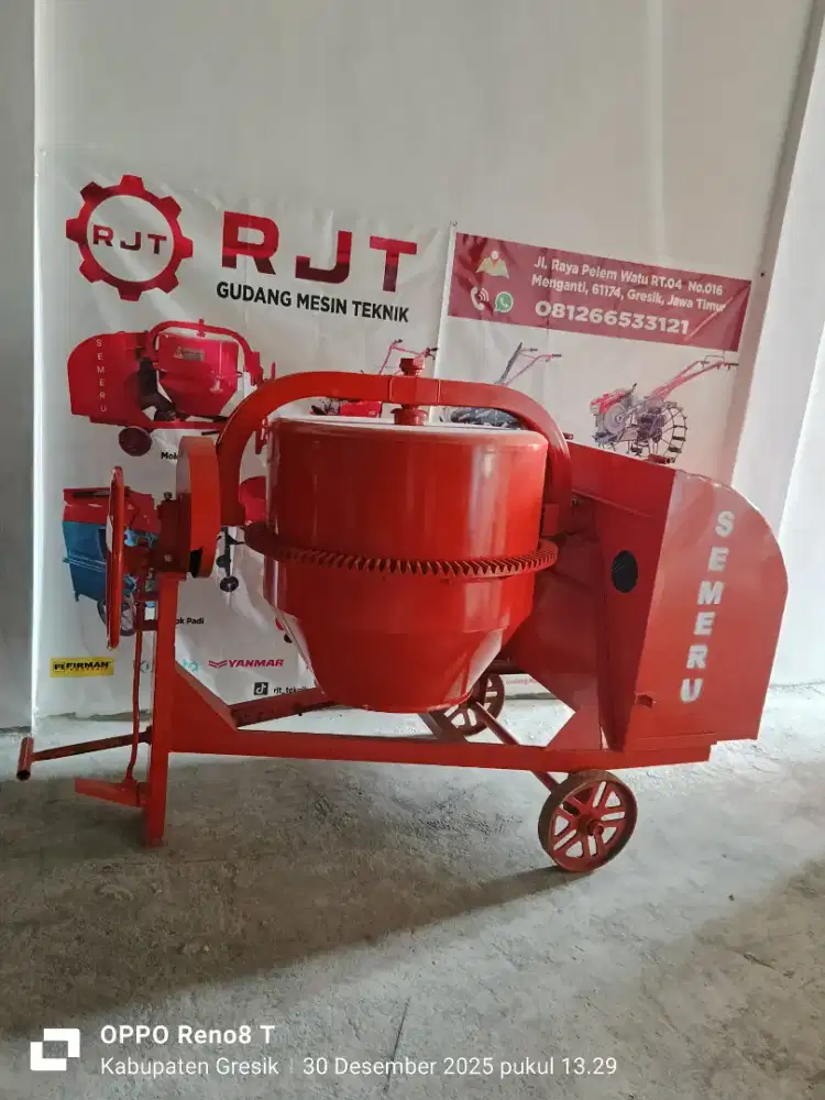 Molen cor 50kg Semeru komplit mesin siap pakai