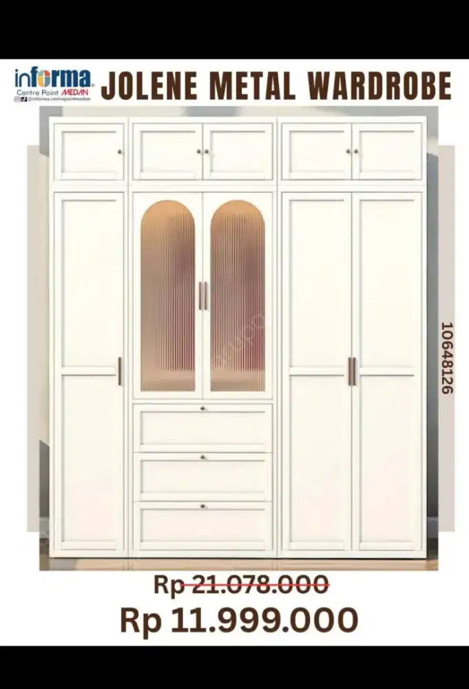 Kredit lemari pakaian 5 pintu hanya dengan KTP