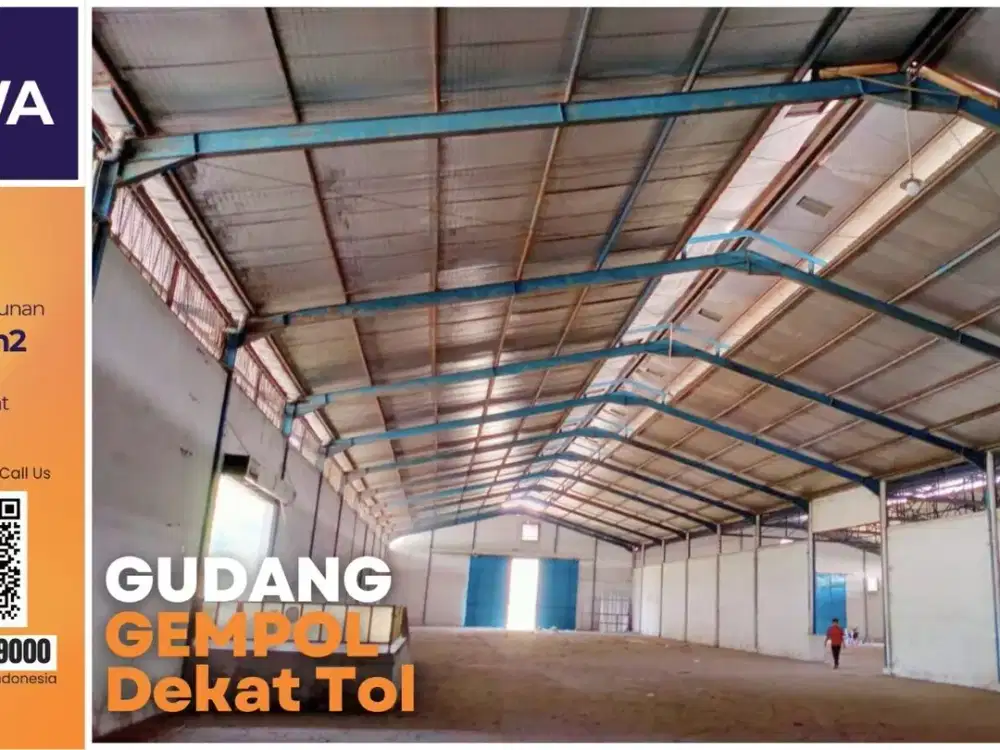 Sewa Gudang Industri Siap Pakai Akses Tol Gempol Pasuruan Sidoarjo - The EdGe