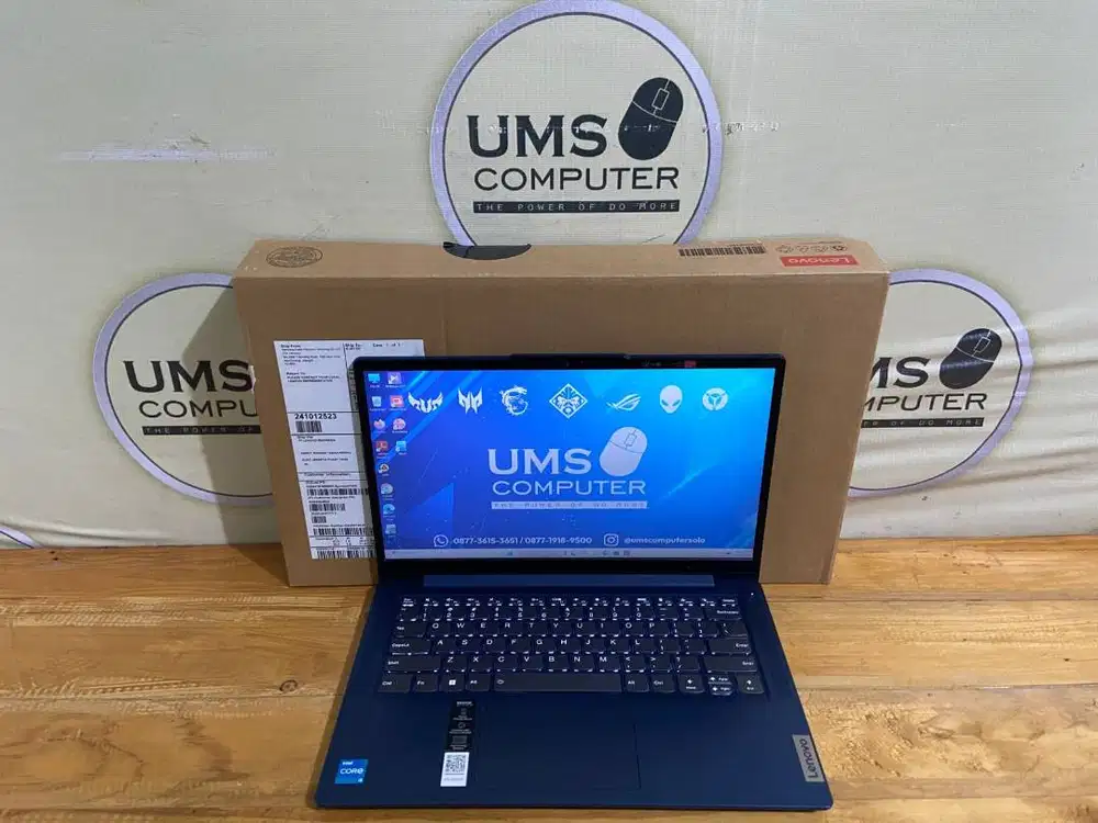 LENOVO IP Slim 3i INTEL Core i3-1315U RAM 8GB SSD 512GB FHD Backlight