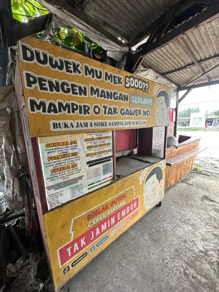 Rombong Besar bekas jualan