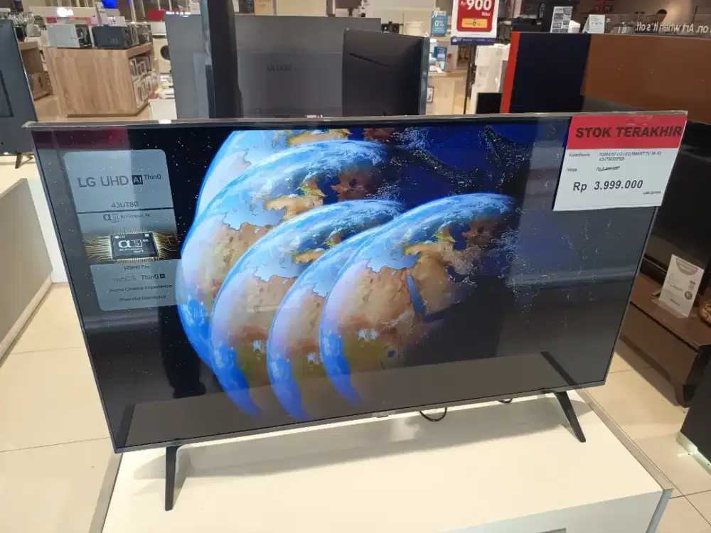 ONLY DISPLAY LG LED SMART TV 4K 43INCH