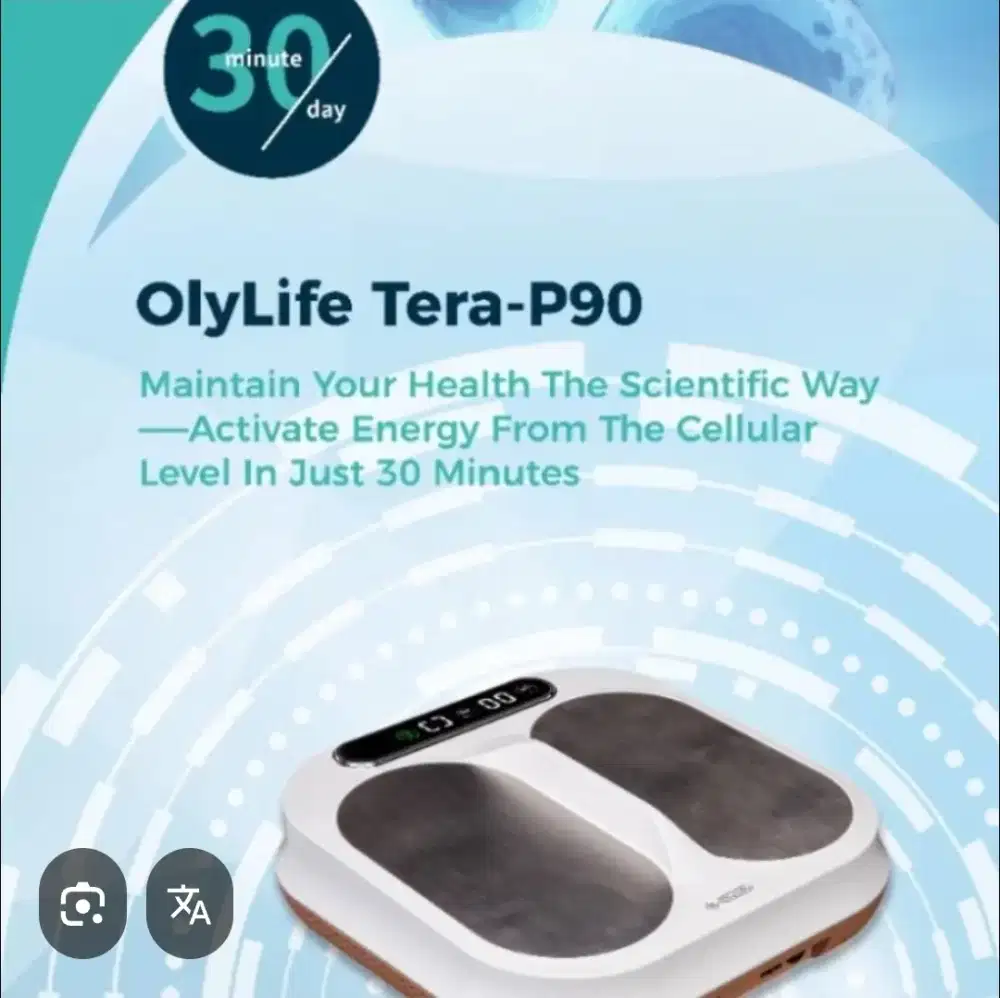 Olylife bekas baru dipakai 6 kali