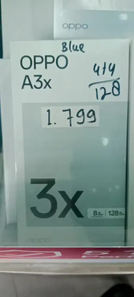 OppoA3x 4+4/128