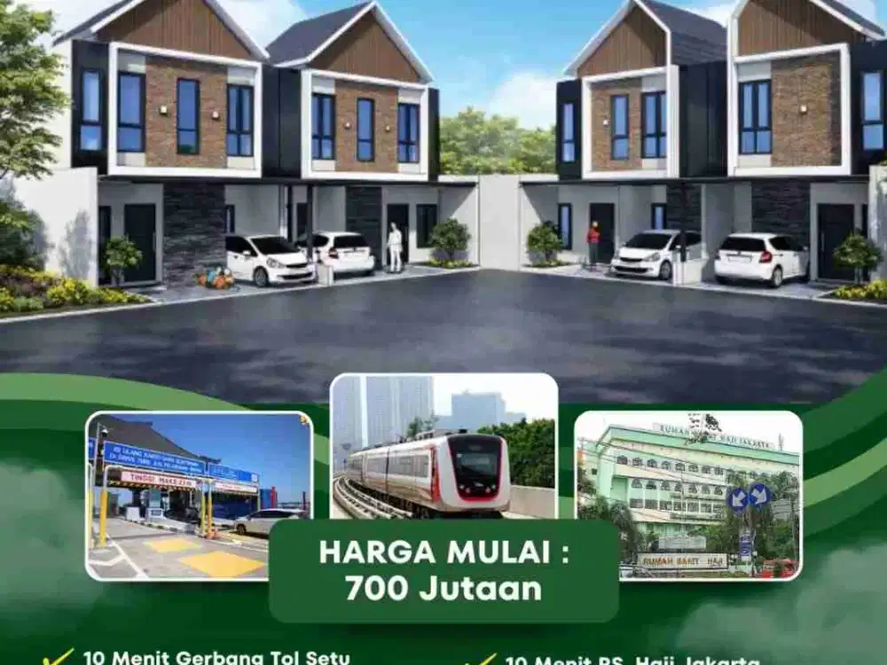 HUNIAN SCANDINAVIAN MURAH & STRATEGIS DI LUBANG BUAYA – JAKARTA TIMUR