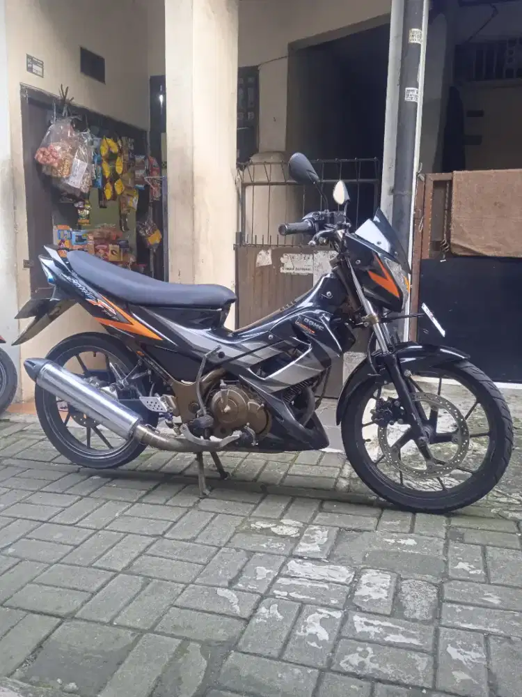 Suzuki Satria Fu th 2008 original ss komplit gurih dah
