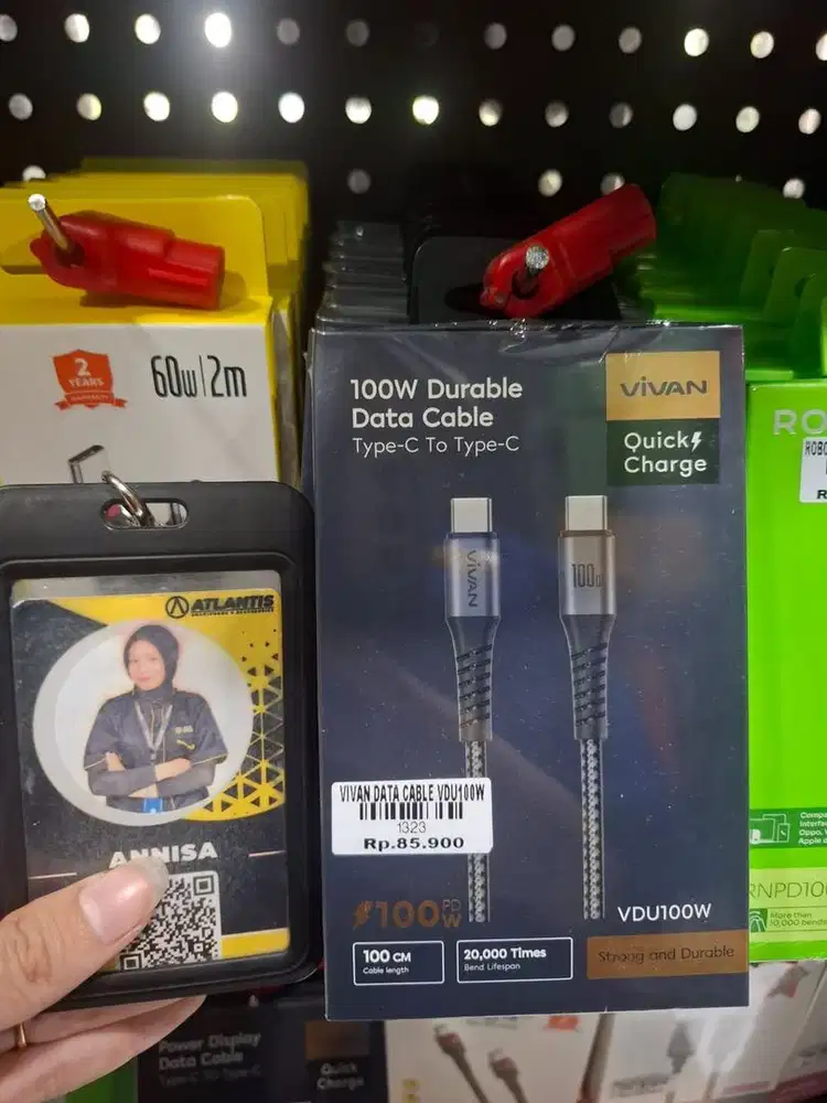 VIVAN DATA CABLE VDU100W  | ATLANTIS DAHSYAT