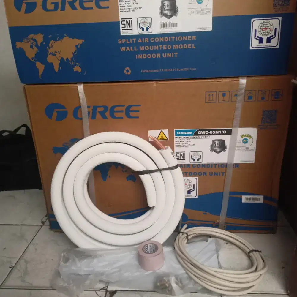 jual ac gree 1/2 pk standar+ pasang