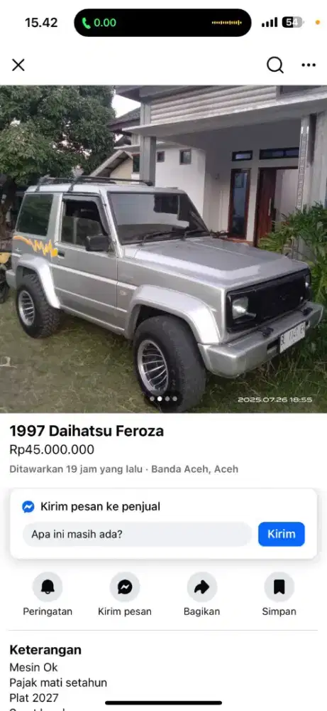 Feroza tahun 1997