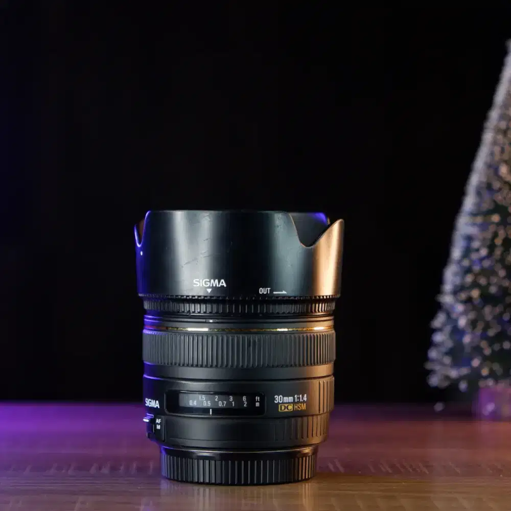 Super Bokeh | Sigma 30mm F1.4 Dslr Canon Lensa Fix